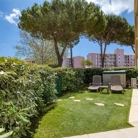 Rez De Jardin Climatise Lägenhet